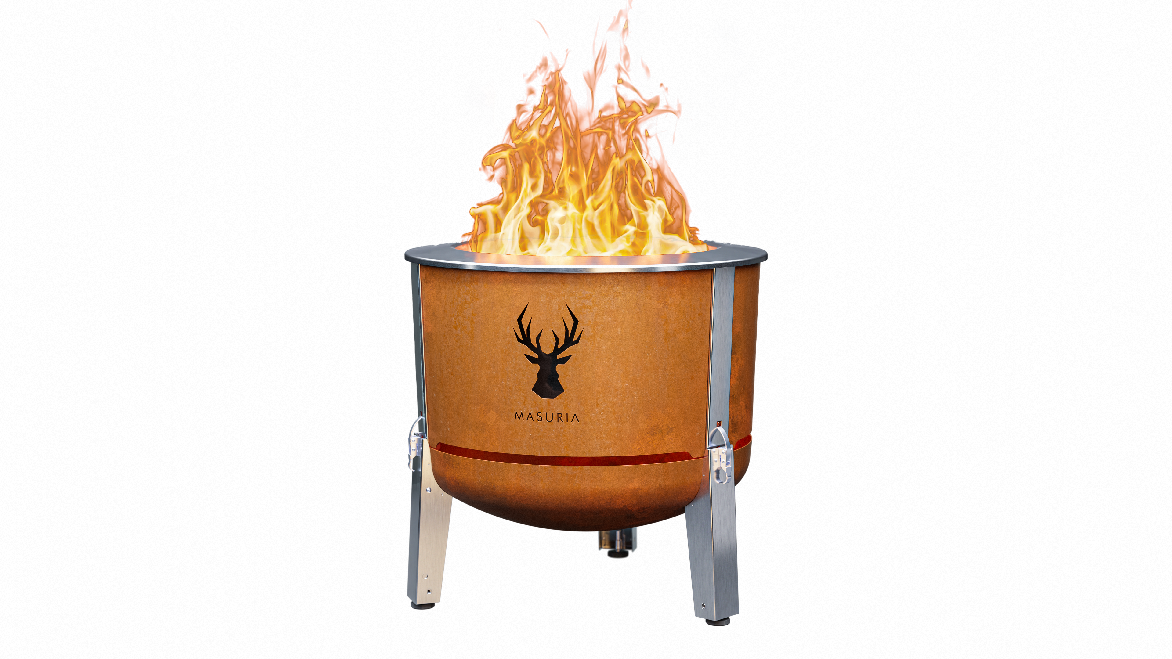 MASURIA Feuerstelle Alpha 600 Corten 