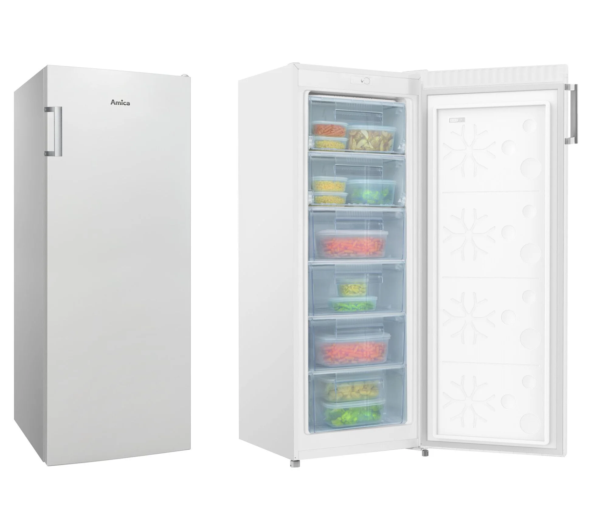 Amica GS 324 170 W ws Standgefrierschr. 