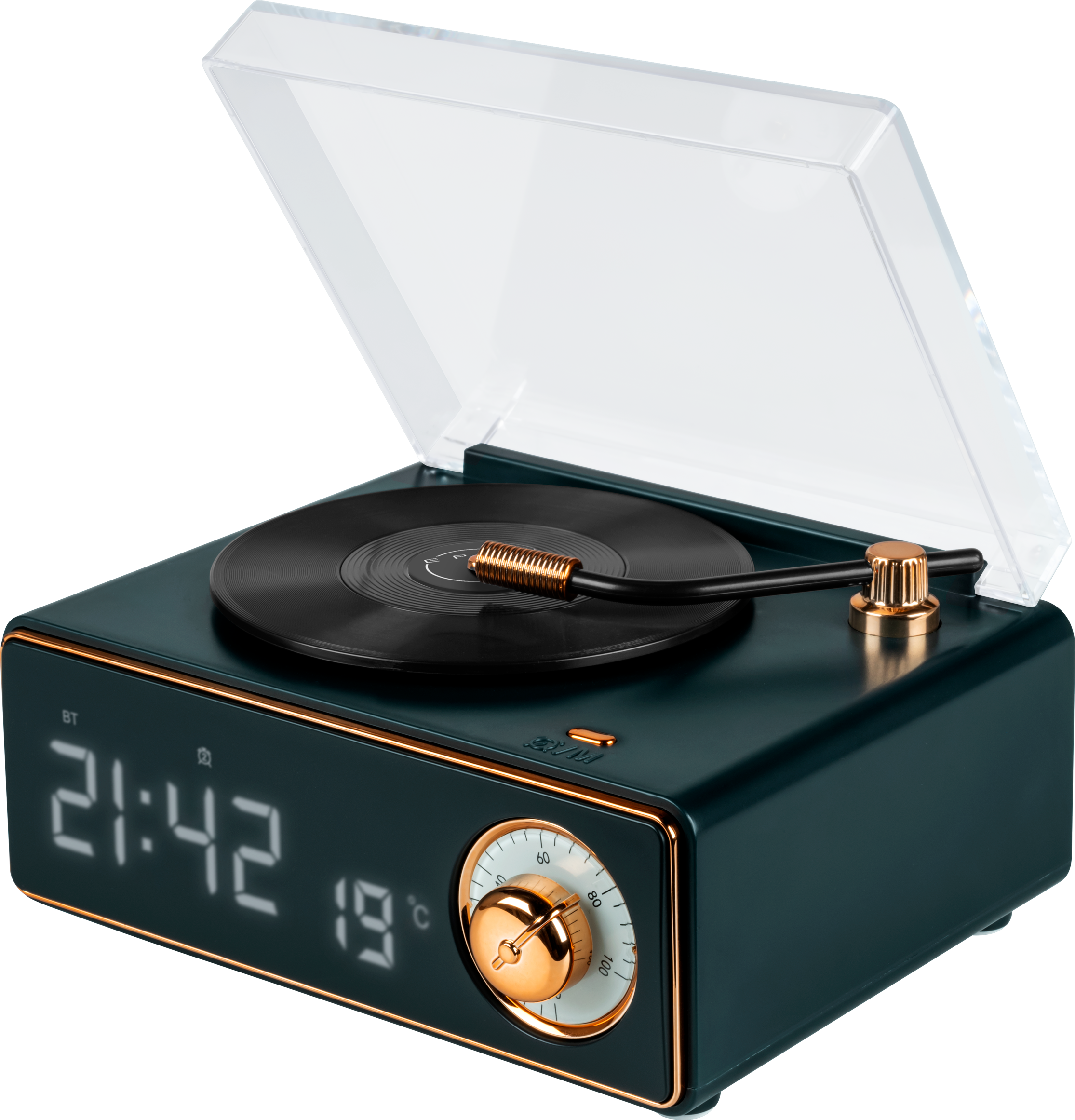 EPOK Bluetooth-Lautsprecher gn Platten- 