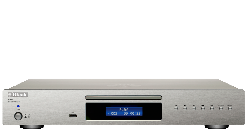 Block C-250 diamantsilber CD-Player 