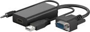 Goobay VGA-auf-HDMI-Konverter 