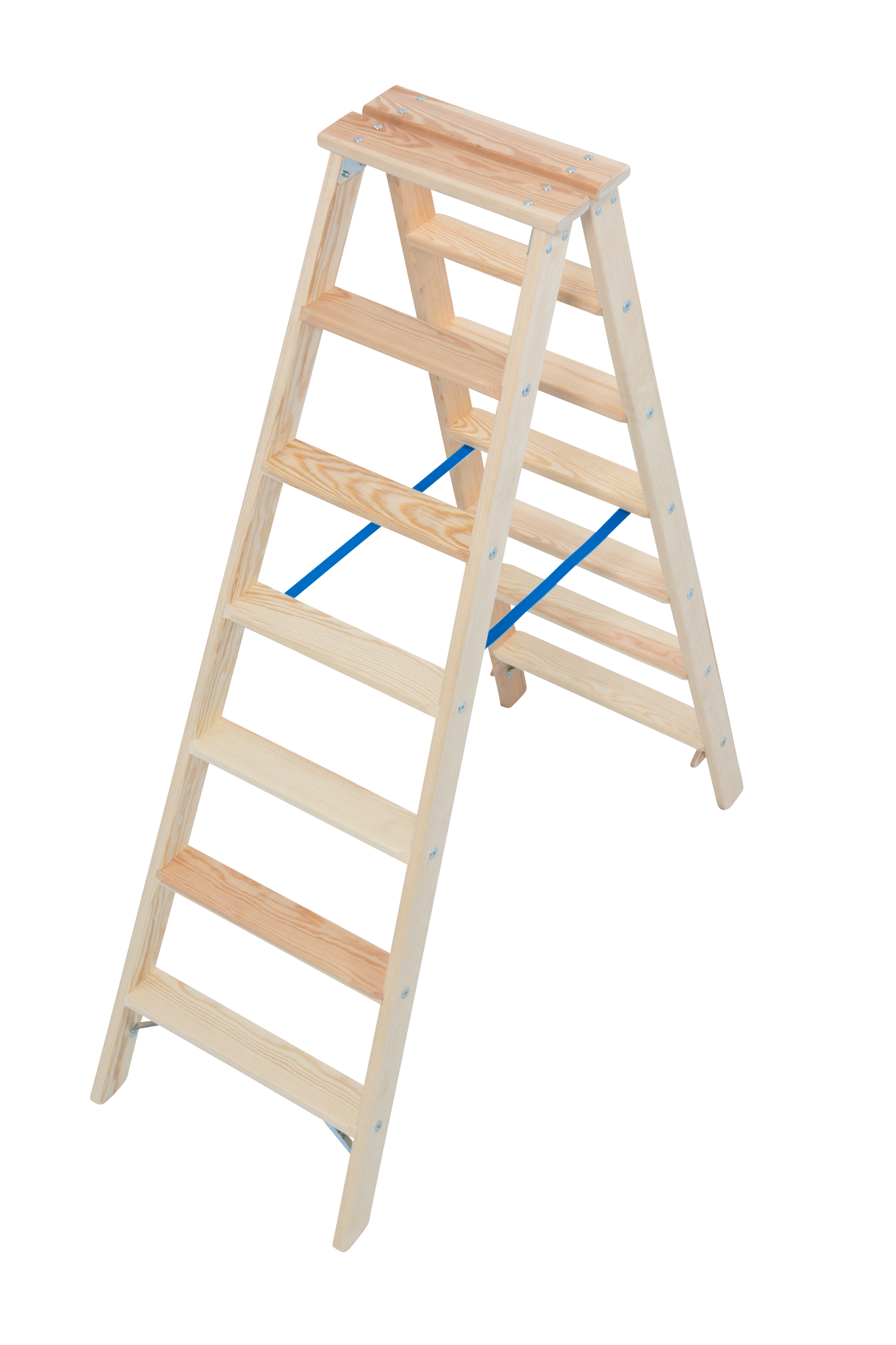 Krause Holz-Stufen-Doppelleiter 2x7 