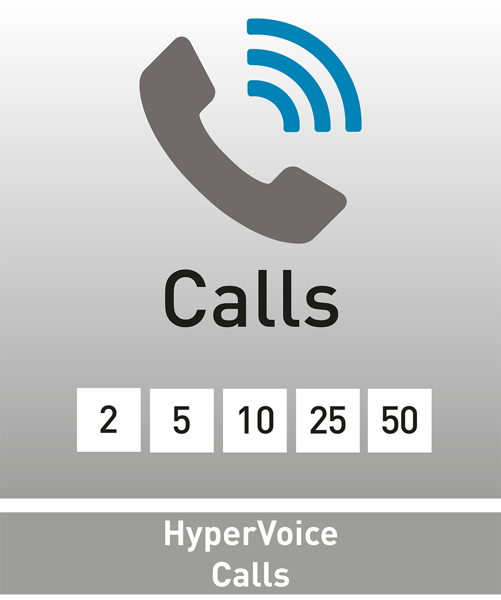 AGFEO HyperVoice Lizenz für 2 Calls 