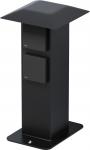 MCJ Steckdosensäule IP44 sw     KON4S/BL 