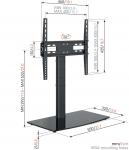Vogels MS3085 sw Tisch-Standfuß 