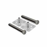 qles Regalhalter 120 mm (2 Stck.) 