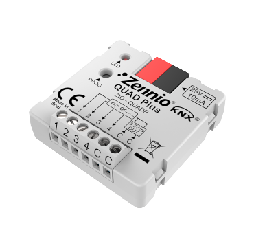 Zennio ZIOQUADP QUAD Plus KNX 4analog-/ 
