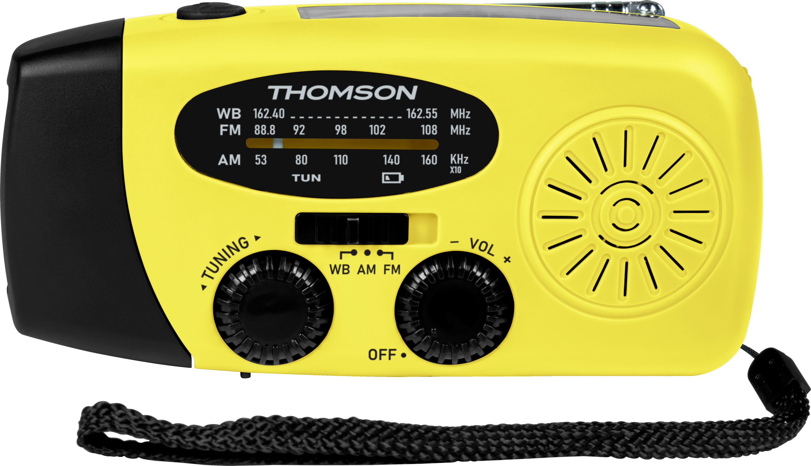 Thomson RT260Y gelb Notfallradio 