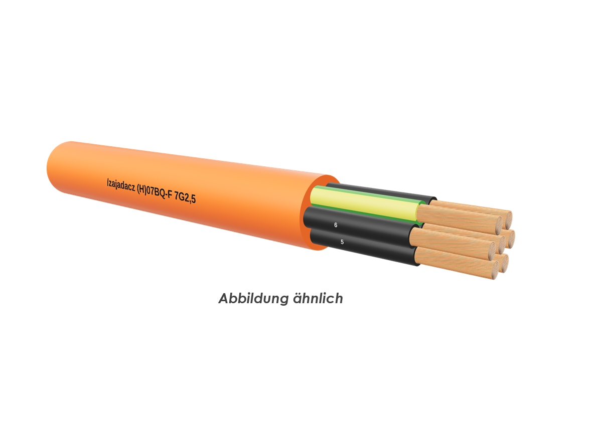 (H)07BQ-F 7G2,5 orange      Trommel 500m 