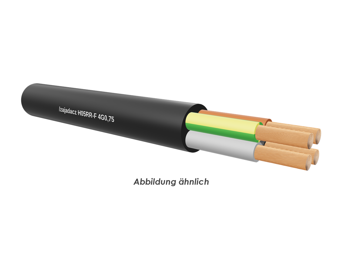 H05RR-F 4G0,75 Eca              Ring 50m 