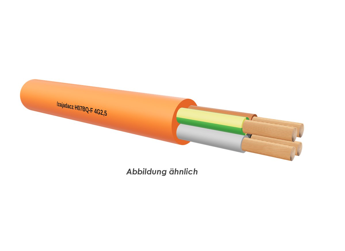 H07BQ-F 4G2,5 orange        Trommel 500m 