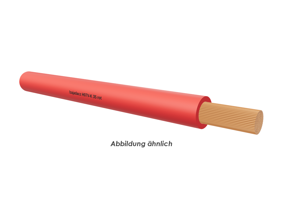 H07V-K 35 rot Eca           Trommel 500m 