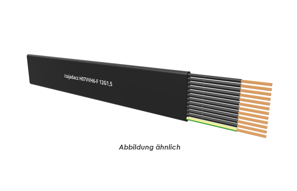 H07VVH6-F 12G1,5            Trommel 500m 