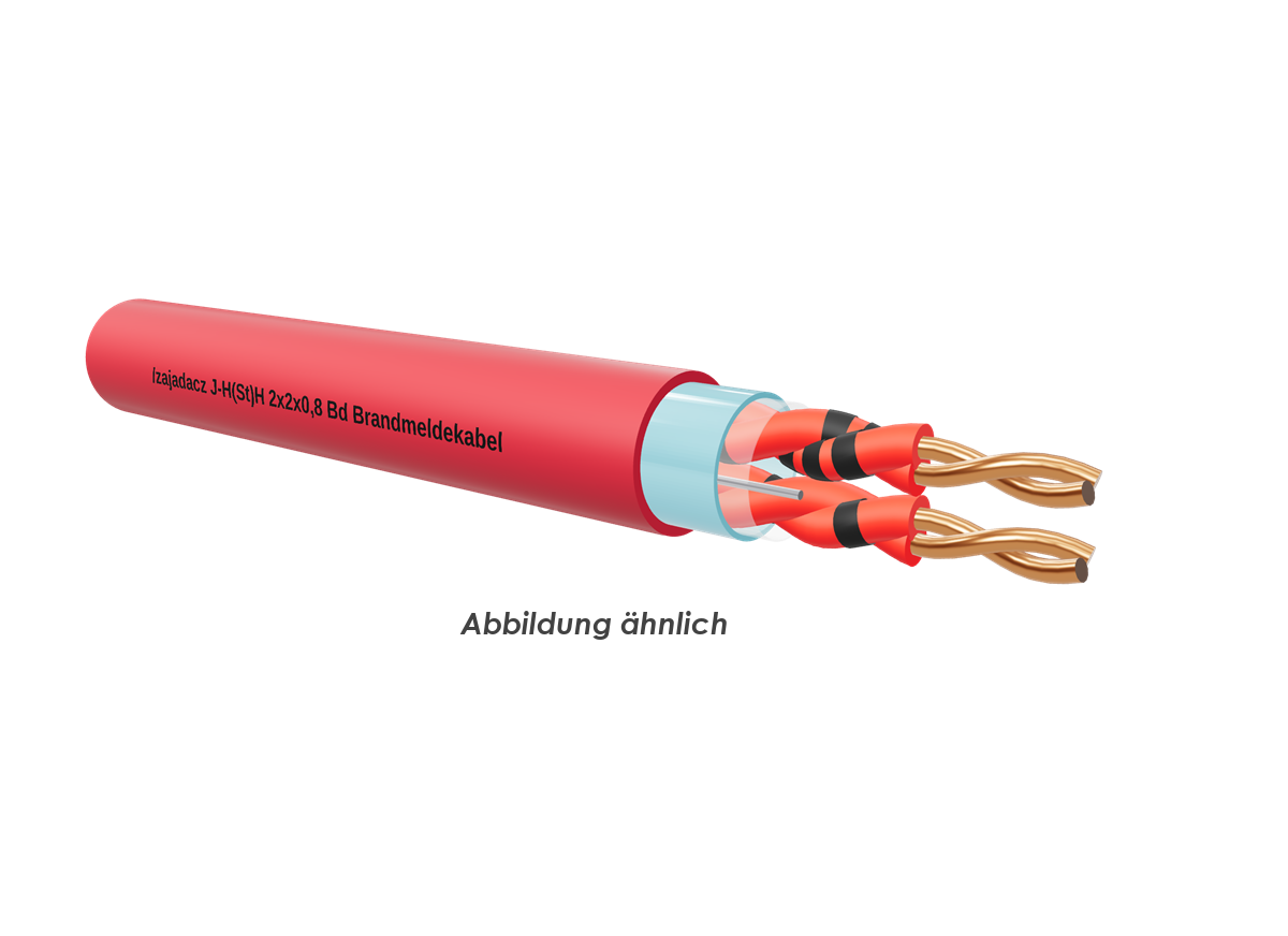 J-H(St)H 2x2x0,8 Bd rot Eca Trommel 500m 
