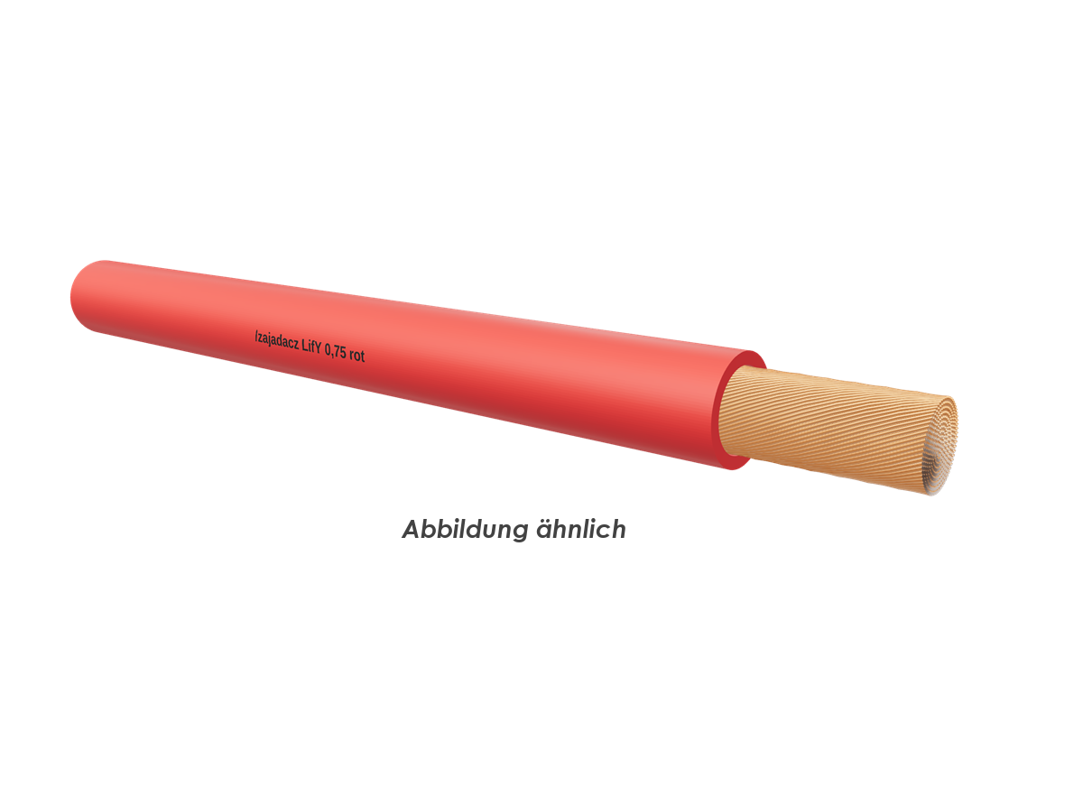 LiFY 0,75 rot                 Spule 100m 