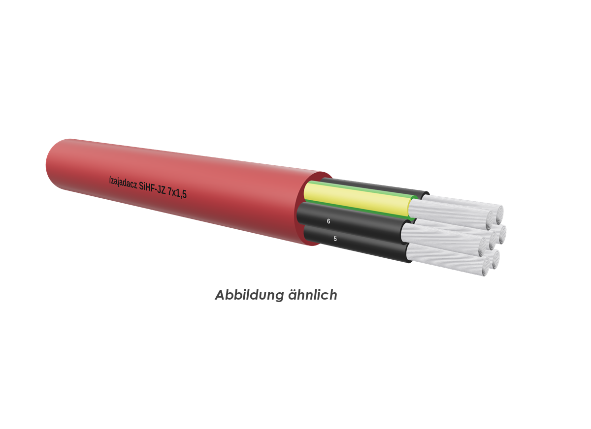 SiHF-JZ 7x1,5 rot-braun         Ring 50m 