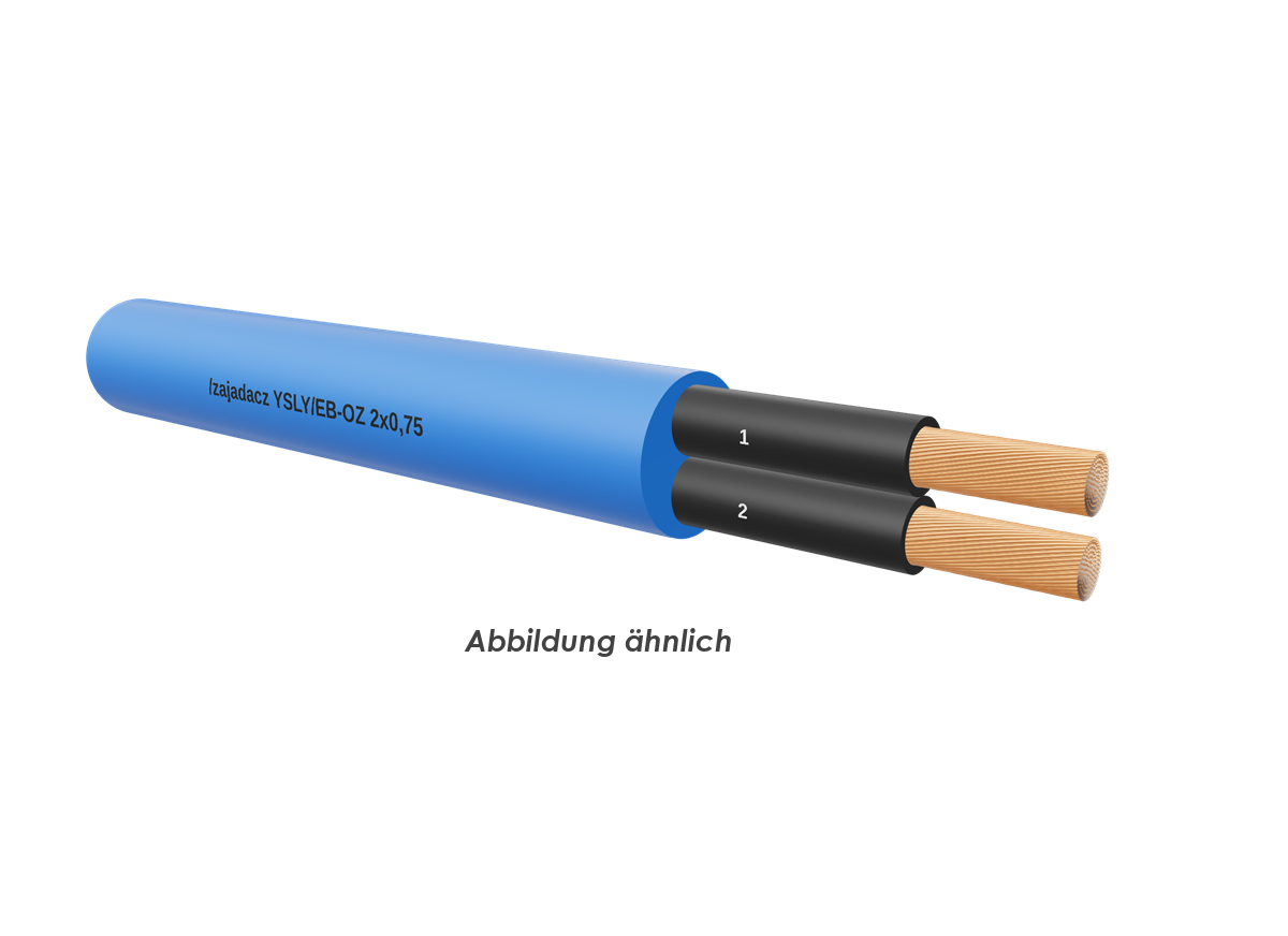 YSLY/EB-OZ 2x0,75 eigensicher     TR500m 