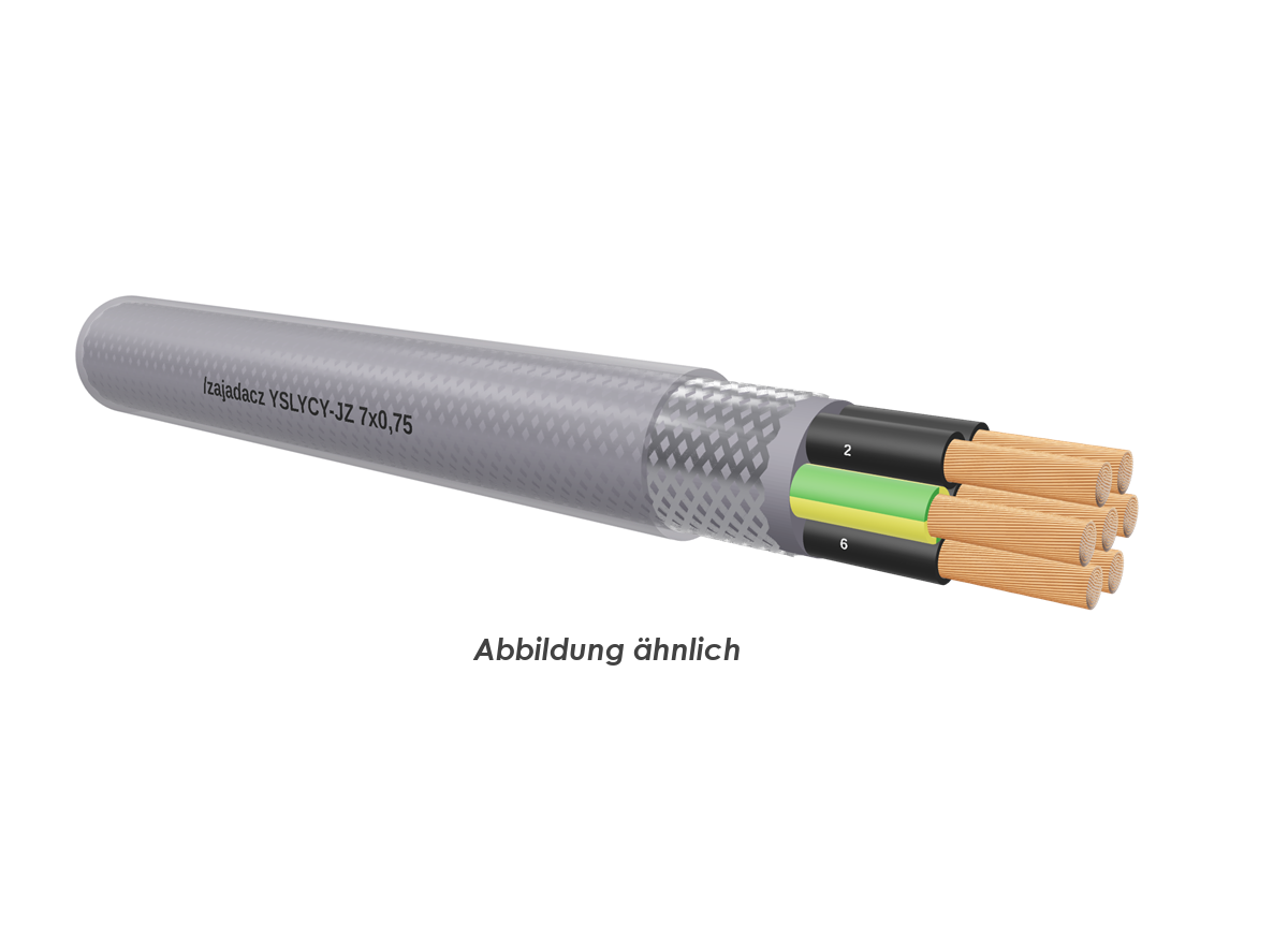 YSLYCY-JZ 7x0,75 transparent      TR500m 