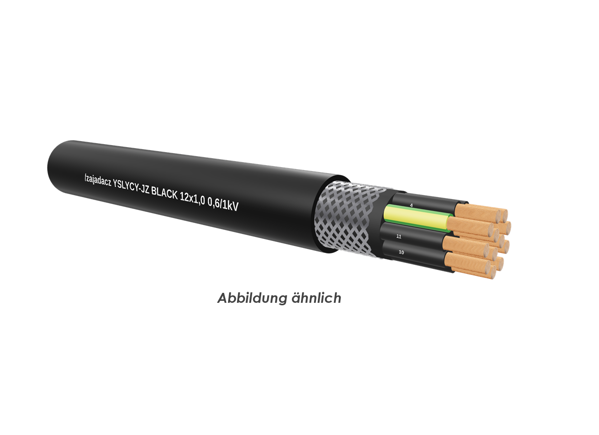 YSLYCY-JZ BLACK 12x1,0 0,6/1kV    TR500m 