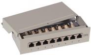 Patchpanel Cat 6  8 Port       37653.1V2 