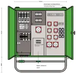 ET Verteilerschrank im  V 200N/A/62421-5 