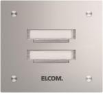 ELCOM Klingelplatte ,V2A    KVM-2/1 ESTA 