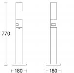 Steinel GL 65 S Sensor-LED-Außenleuchte 