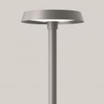 BEGA Mastaufsatzleuchte, Silber   85071A 