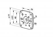 Somfy Universallager             9910040 