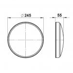 Albert G 417, Plexiglas opal    90270417 