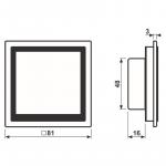 Jung KNX Raumcontroller LCZ 459 BFD1S252 