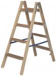 Krause Holz-Kombi-Doppelleiter 2x4 