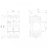 Siemens 5SG7123 MINIZED-Lasttrennschalt. 