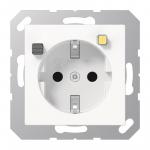 Jung FI-SCHUKO Steckdose 30mA A5520.30WW 
