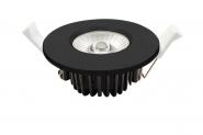 LEDxON Einbaust EDOS flat sw     7008123 