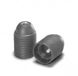 VOSS Iso-Fassung E27 schwarz      102050 
