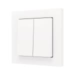 Zennio ZS552PB4MW Soft Doppeltaster 