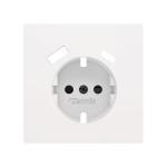 Zennio ZS70CSC2USMW Schuko-Steckdosen- 
