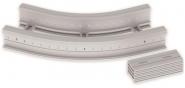 Unex Flachbogen 45  lichtgrau   67337-04 