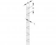 Niedax KF-4 E-KLIPS Gliederkette t4mm 