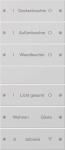 GIRA 2206015 Wippenset 6fach (3+3) 