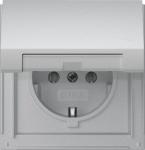 GIRA 445465 SCHUKO-Steckdose Klappdeckel 