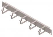 ZVK mit 5   EasyLan Rangierpanel 19" 1HE 