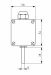 ALRE-IT Außentemperaturfühler   AFHP 100 