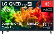 LG 43QNED8EB3F sw Mini LED-TV 
