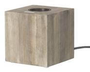 SUH Holz-Leuchte Würfel 90x90mm    88901 