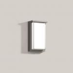 BEGA Wandleuchte3000K, silber   24336AK3 