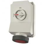 Mennekes 63A5P 6H400V Wanddose DUO 5113A 