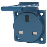 Mennekes 13A2p+E 230V blau         10718 
