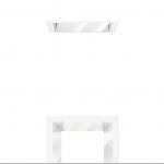         PANOS INF IP54 GLAS KLAR Q140 WH 